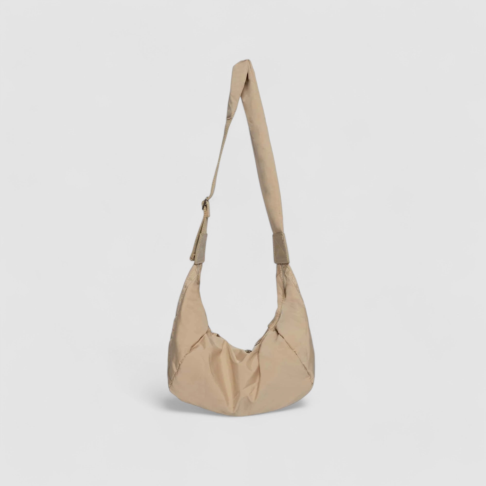 Variant image for Stylish Vegan Leather Hobo Bag for Women with Zipper – Spacious Quilted Shoulder Handbag-3