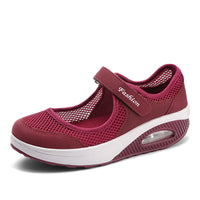 Women's Sporty Everyday Shoes With Velcro Closure – Breathable Comfort Sneakers