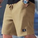 Men's Lightweight Summer Casual Shorts – Breathable Elastic Waist Shorts