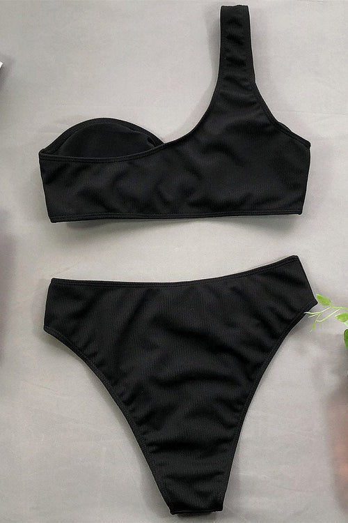 Alba® | Bikini with a strap and a high waist