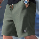 Men's Lightweight Summer Casual Shorts – Breathable Elastic Waist Shorts
