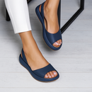 Women's Lightweight Open-Toe Platform Sandals – Anti-Slip Comfort Sole