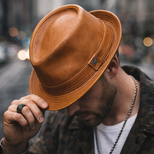 Vintage-Style Trilby Fedora Hat – Classic Lightweight Fashion Hat