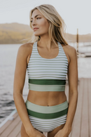 Brook Side Colour-Block Bikini Set