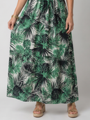 Maravelle | Sleeveless Floral Print Midi Dress