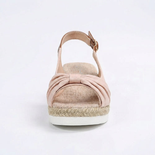 Women's Orthopedic Pointed-Toe Platform Sandals – Stylish Buckle Comfort Shoes