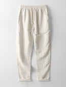 Men's Lightweight Summer Two-Piece Set – Breathable Shirt & Casual Trousers