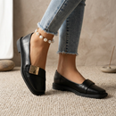 Women's Square Toe Slip-On Loafer Flats – Fashion Casual Shoes