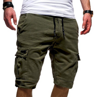 Men's Slim Fit Cargo Shorts With Multi-Pocket Design – Casual Utility Shorts
