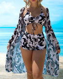 Lizette® | Three-Piece Bikini With Print