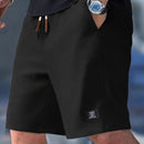 Men's Lightweight Summer Casual Shorts – Breathable Elastic Waist Shorts