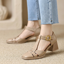Women's Chiko Mikhaila Square Toe Block Heels – Elegant Comfortable Footwear