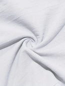 Men's Wide-Leg Linen Trousers – Drawstring Casual Summer Pants