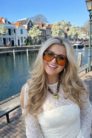 Vintage 70s Style Sunglasses Oversized Retro Frame – UV Protection Shades