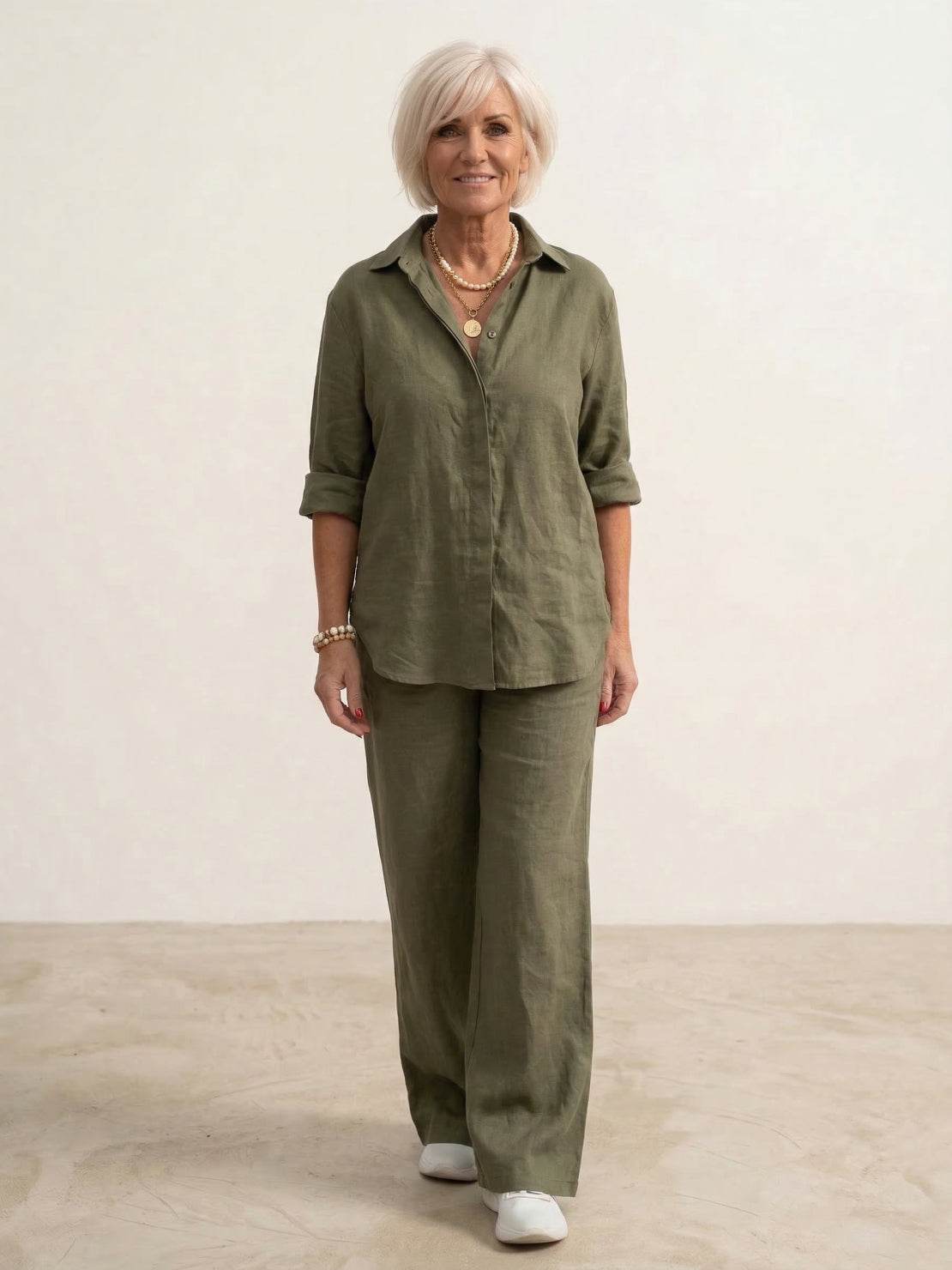 Chic Women's Loungewear Set: Effortless Comfort for Everyday Style 10
