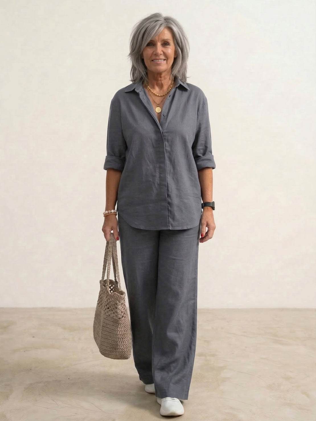 Chic Women's Loungewear Set: Effortless Comfort for Everyday Style 12