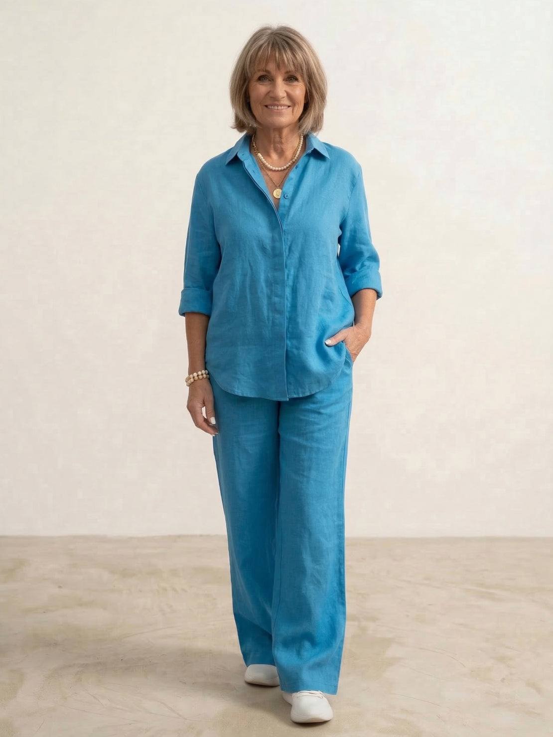 Chic Women's Loungewear Set: Effortless Comfort for Everyday Style 13
