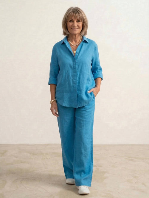 Chic Women's Loungewear Set: Effortless Comfort for Everyday Style 13