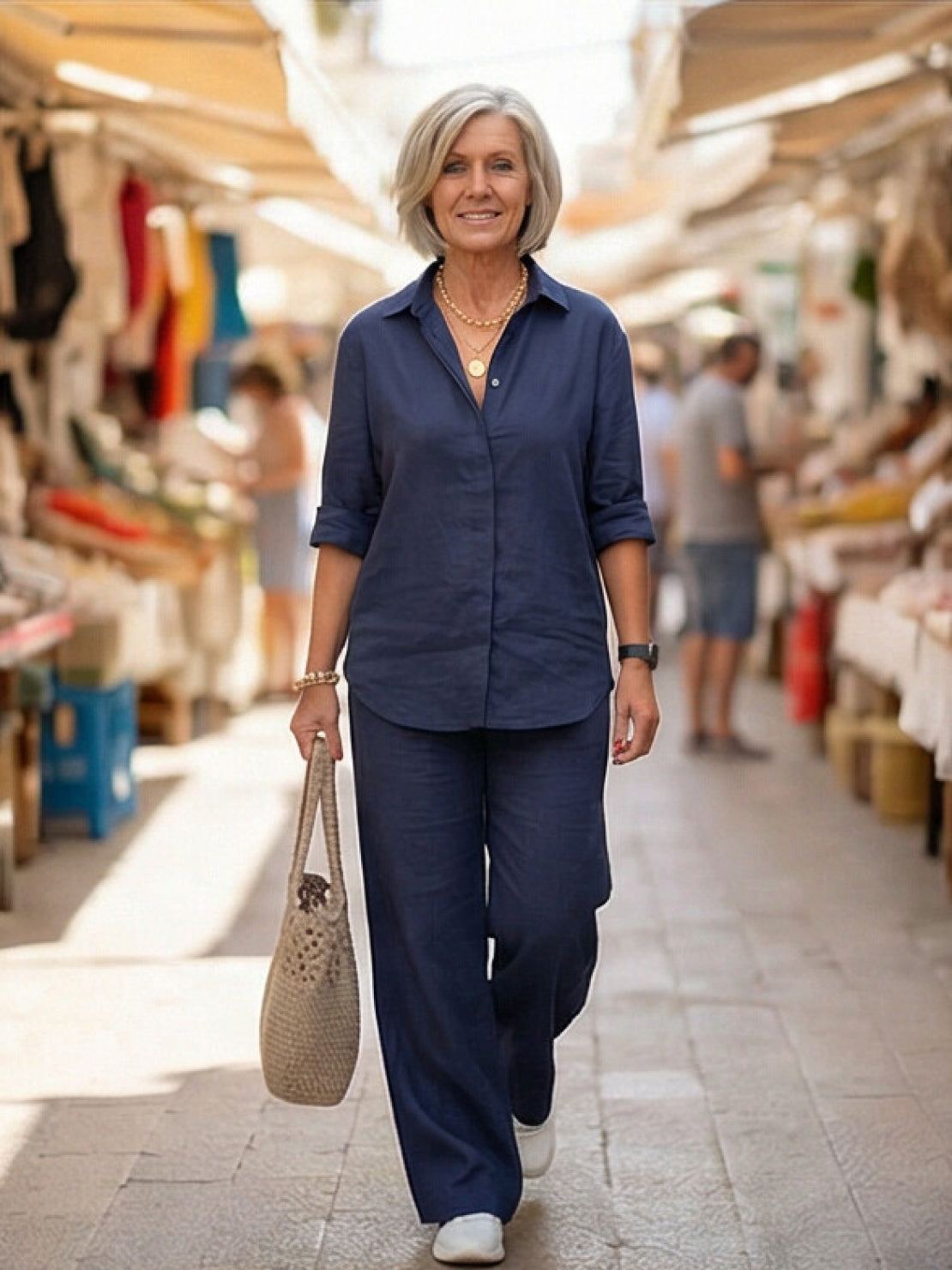 Chic Women's Loungewear Set: Effortless Comfort for Everyday Style 2