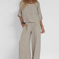 Chic Women's Loungewear Set: Effortless Style for Summer Days