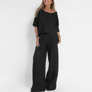 Chic Women's Loungewear Set: Effortless Style for Summer Days 1