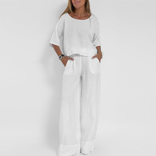 Chic Women's Loungewear Set: Effortless Style for Summer Days 3