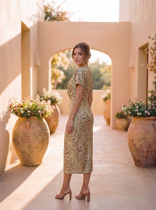 Antonella Elegant Flowing Dress