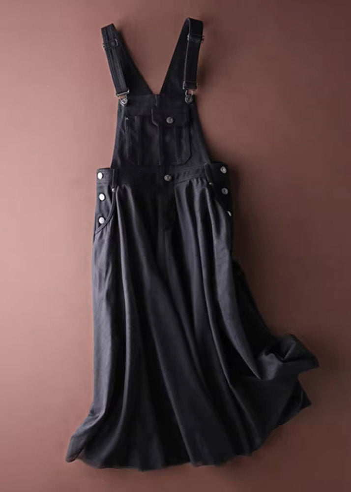 Denim Tulle Patchwork Strap Dress