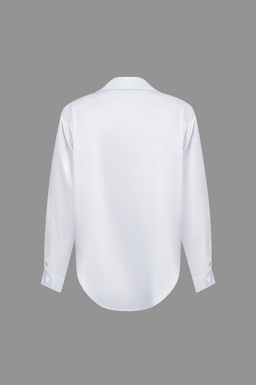 Dames Blouse Satin 3