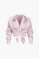 Dames Blouse Satin 9