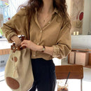 Dames Blouse Satin Style 3