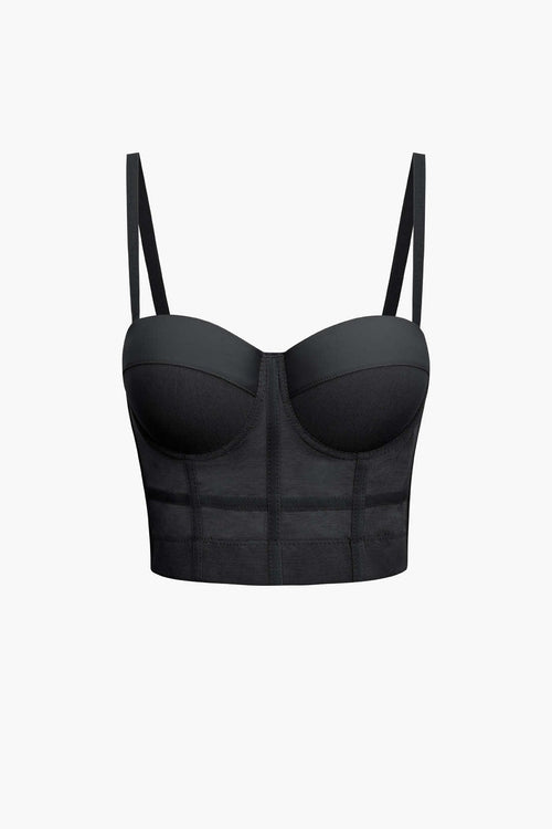 Dames Bustier Top With Underwire 2