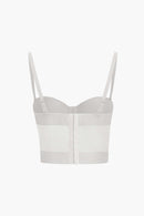 Dames Bustier Top With Underwire 4