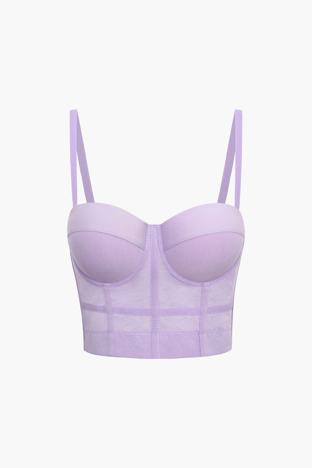 Dames Bustier Top With Underwire 5