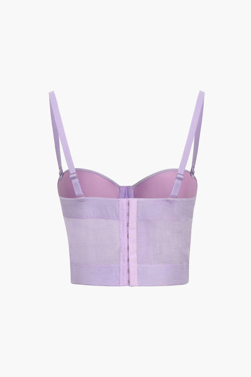 Dames Bustier Top With Underwire 6
