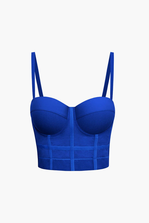 Dames Bustier Top With Underwire 7