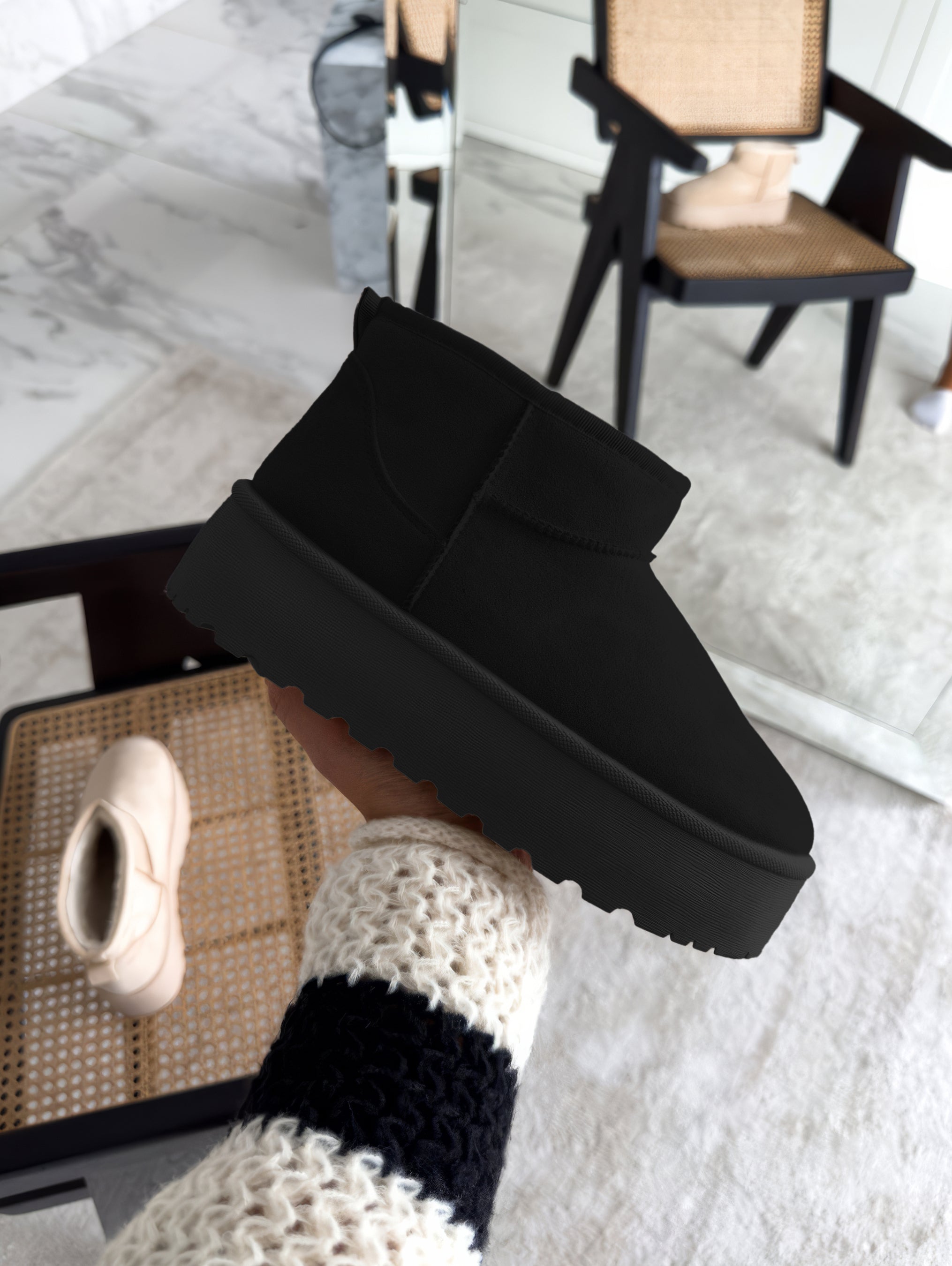 Dames Comfy Boots 8