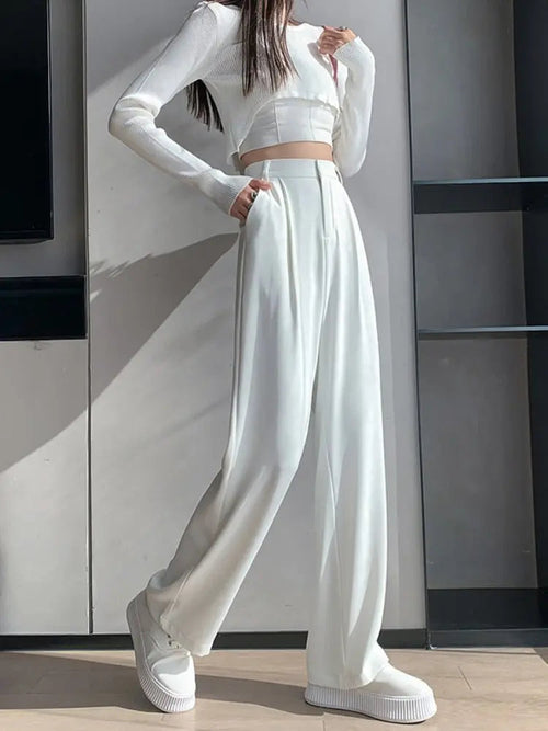 Dames High Waist Pants 2