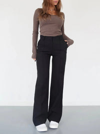 Women High Waist Trousers