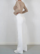 Dames High Waist Trousers 4