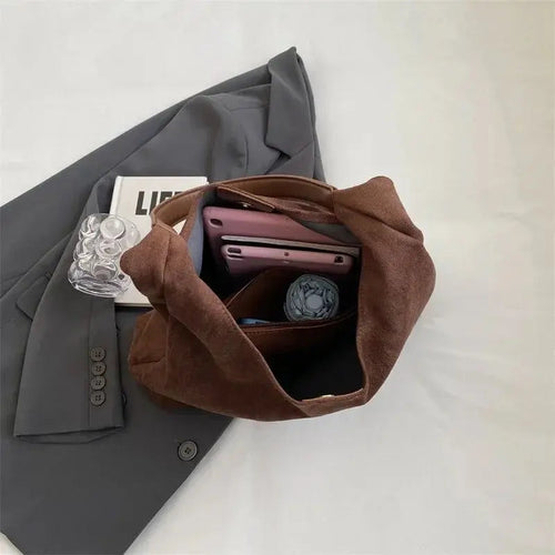 Dames Shoulder Bag Rusty Brown 4
