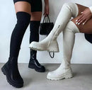 Dames Stretch Wide Boot 7