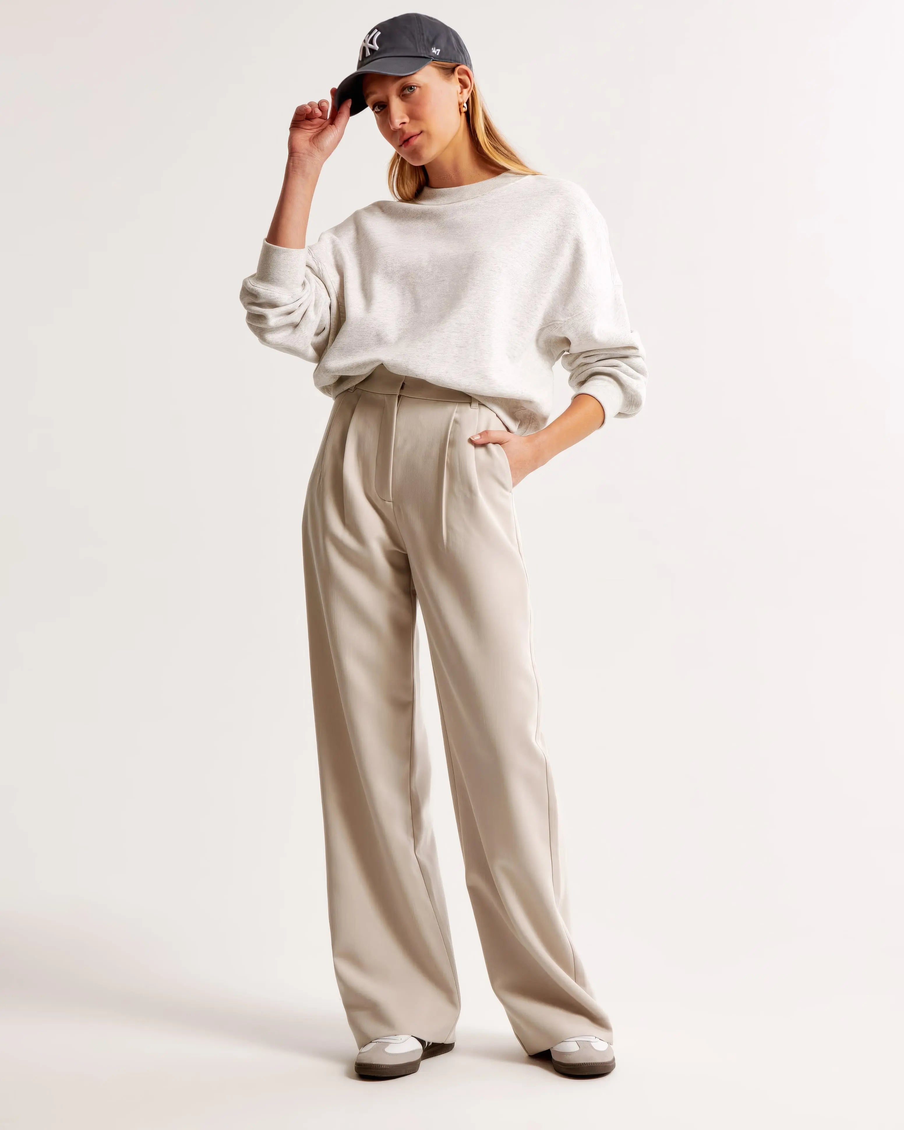Women Trousers Wide Leg