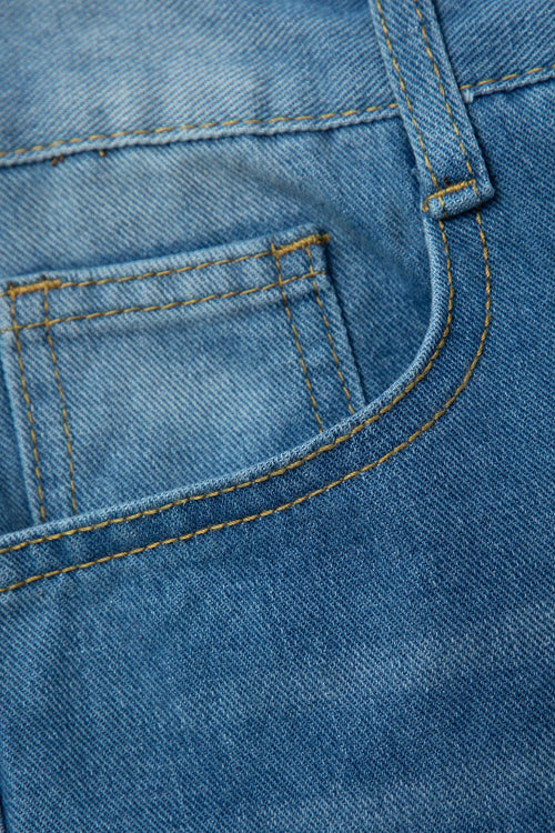 Dames Vintage Hoge Waist Jeans 3