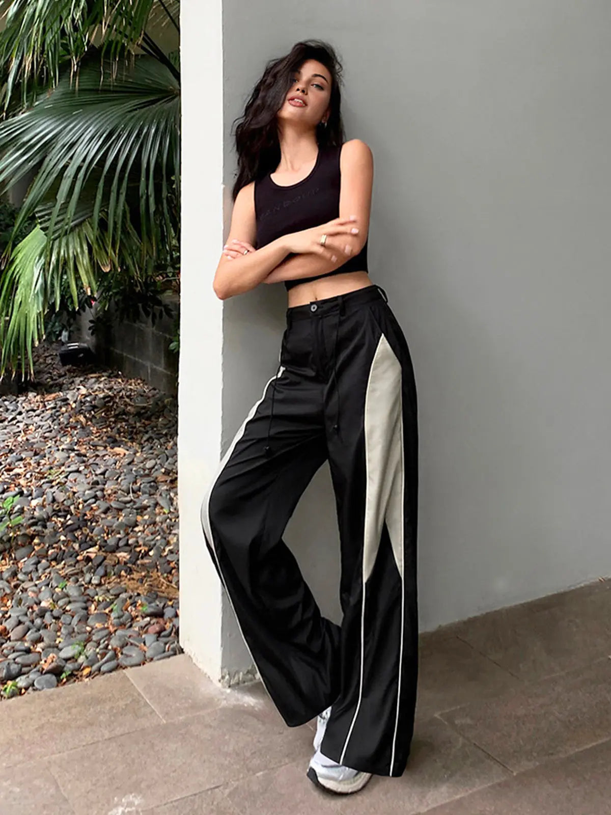 Dames Wide Leg Joggers 3