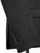 Men’s Slim Fit 3-Piece Suit – Glossy Finish Elegant Formal Style