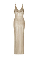 Elegant Lightweight Beach Dress for Women with Side Split and Open Back – Stylish Summer Cover-Up 5