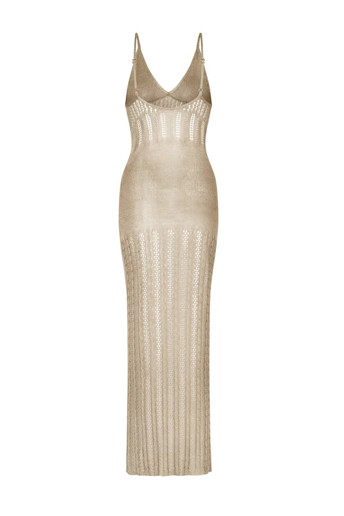 Elegant Lightweight Beach Dress for Women with Side Split and Open Back – Stylish Summer Cover-Up 5