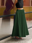 Elegant Linen Maxi Skirt for Women – High Waist, Pleated Design for Comfort and Style 8