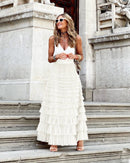Elegant Tule Maxi Skirt with Elastic Waistband – Versatile and Flattering Design 4